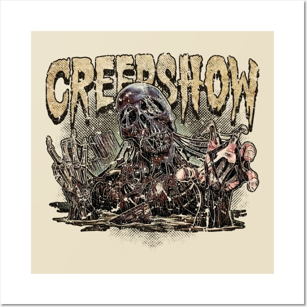 RETRO CREEPSHOW DARKNIGHT Wall Art by DewaKipas99